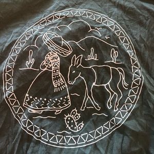 NWT Moss Green TShirt Southwestern